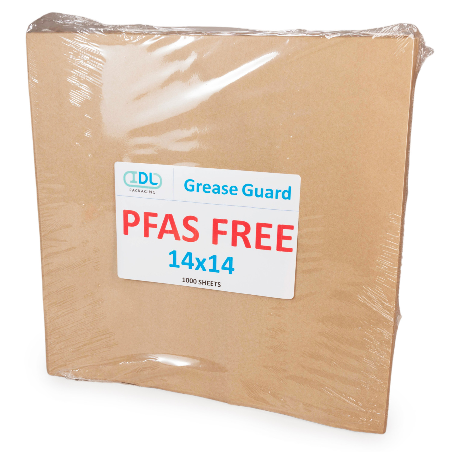 8 x 9.75 Vela™ Clear Paper Apparel Bag, S, White buy in stock in