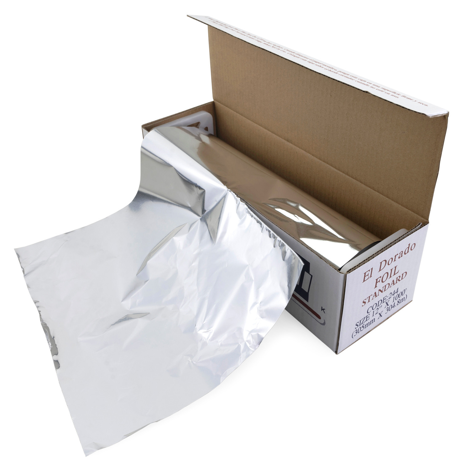 Non-Stick Aluminum Foil with Sliding Cutter Box, Aluminum Foil Wrap  Dispenser & Aluminum Foil Heavy Duty Rolls, Aluminum foil Cooking Sheet 12  x