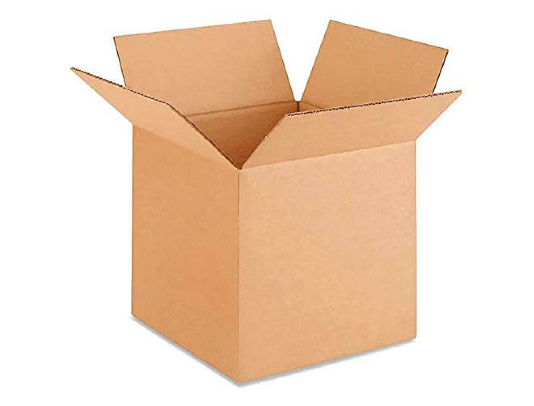 10"L x 10"W x 10"H Small Box for Moving, Shipping or Storing Items, 100% Recyclable, Brown 3