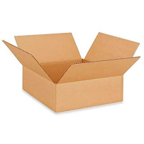 12"L x 12"W x 4"H Flat Cardboard Boxes