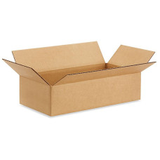 16"L x 8"W x 4"H Flat Cardboard Boxes