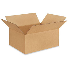 20"L x 15"W x 9"H Large Box for Moving, Shipping or Storing Items, 100% Recyclable, Brown