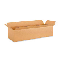 24"L x 9”W x 9"H Long Cardboard Boxes