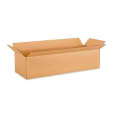 24"L x 9”W x 9"H Long Cardboard Boxes