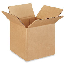 6"L x 6"W x 6"H Cube Cardboard Boxes 