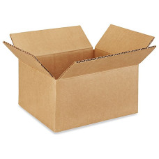 8"L x 6"W x 4"H Flat Cardboard Boxes