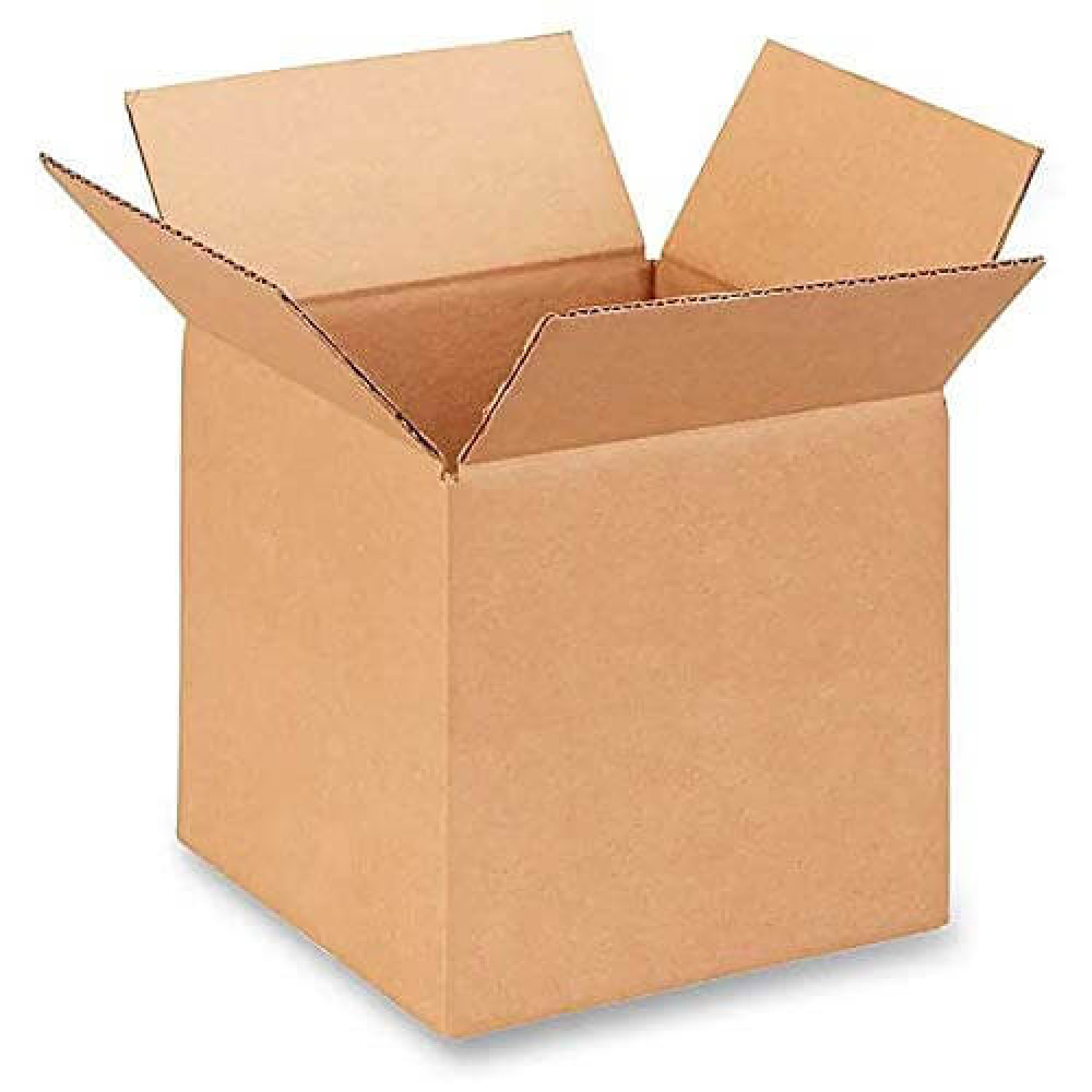 Duck 6-in W x 6-in H x 6-in D Small Recycled Cardboard Moving Box