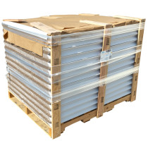 Cardboard Edge Protectors 2" x 2" x 24", Full Pallet of 5600 pc, White