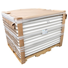 Cardboard Edge Protectors 2" x 2" x 48", Full Pallet of 2800 pc, White