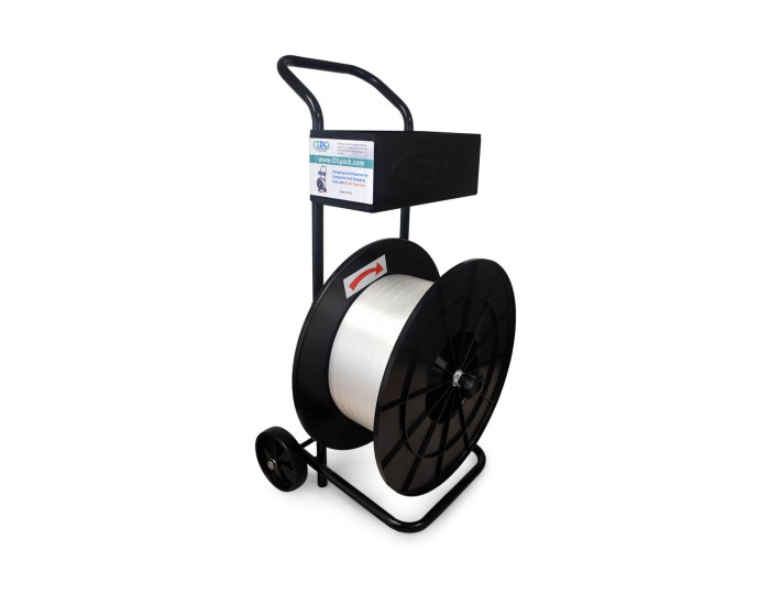 WD-83 Strapping Cart/Dispenser for Composite Cord Strapping Coils with 8 x 8 Core