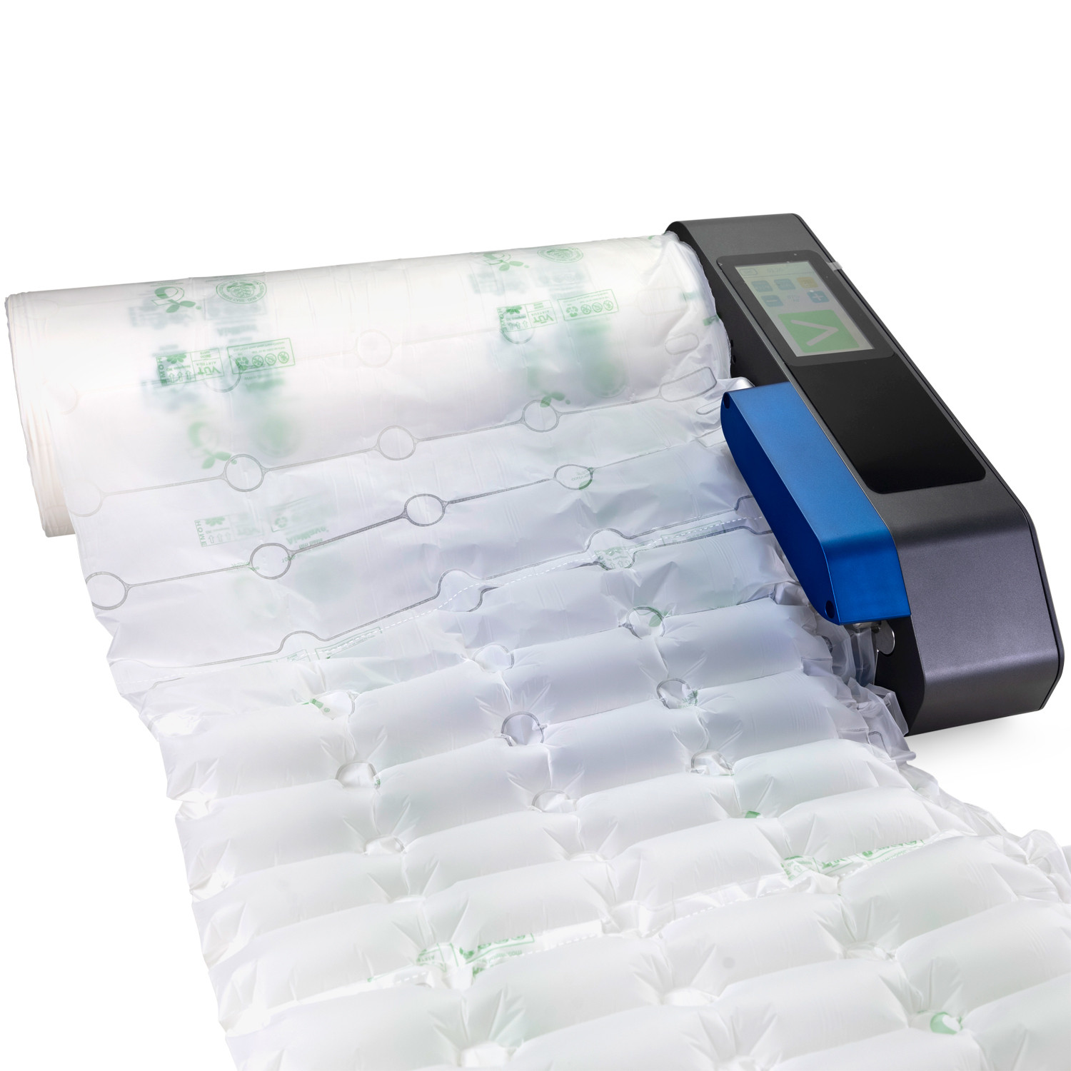 PlantWave-8.3 Air Pillows for Packaging, 15" Wide and 1200' Long Plant Based Film for AirWave-1 and AirWave-2 Machines 4