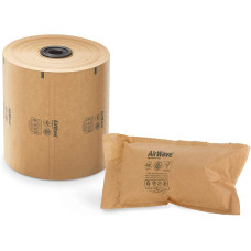 PaperWave-7.1 Air Pillows for Packaging, 8" Wide and 1000' Long Paper Based Film for AirWave-1 and AirWave-2 Machines