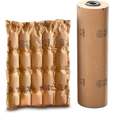 PaperWave-8.3 Air Pillows for Packaging, 15" Wide and 650' Long Paper Based Film for AirWave-1 and AirWave-2 Machines