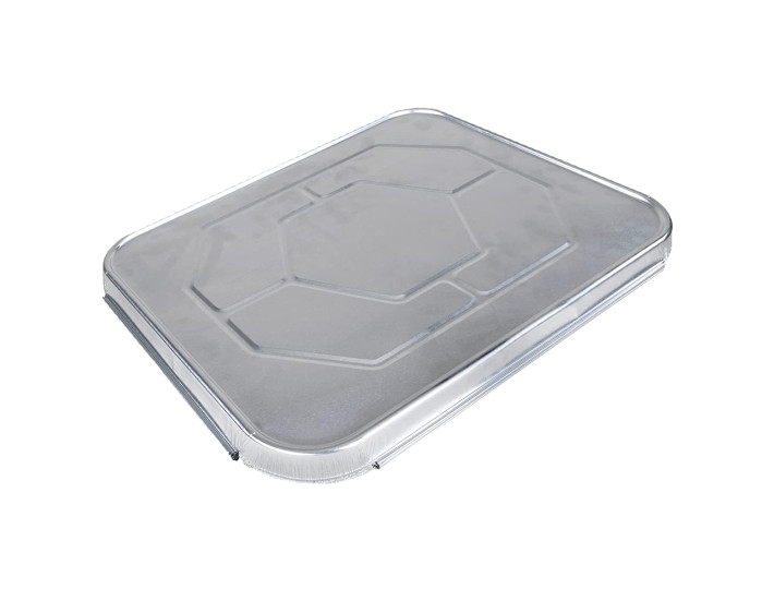 Restaurantware RWM0119S Foil Lux Aluminum Full Size Deep Steam Table Pan - 20 3/4 inch x 12 3/4 inch x 3 1/2 inch - 25 Count Box