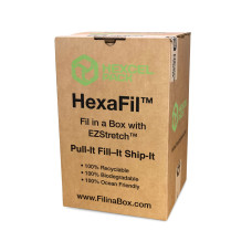 HexaFil Honeycomb Packing Kraft Paper 15" x 1700' in Self-Dispensed Box