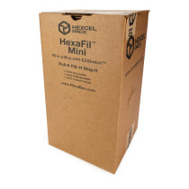 HexaFil Honeycomb Packing Kraft Paper 15" x 840' in Self-Dispensed Box