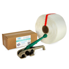 3/4" PRO Woven Cord Strapping Kit, 1830 lbs Break Strength