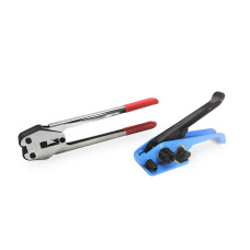 Strapping Tool Set for 5/8" Polypropylene (PP) Strapping - Tensioner and Sealer for Poly Banding