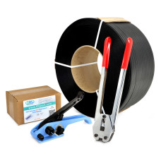 Ultimate 1/2" x 9000' Polypropylene (PP) Strapping Kit, 300 lbs. Break Strength