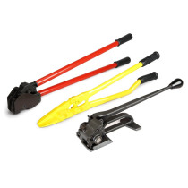 PRO Strapping Tool Set for 3/4" to 1 1/4" Steel Strapping – Heavy-Duty Tensioner, Sealer, Cutter for Metal Banding