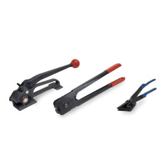 Steel Strapping Tool Set - Tensioner, Sealer, Cutter for Steel/Metal Banding