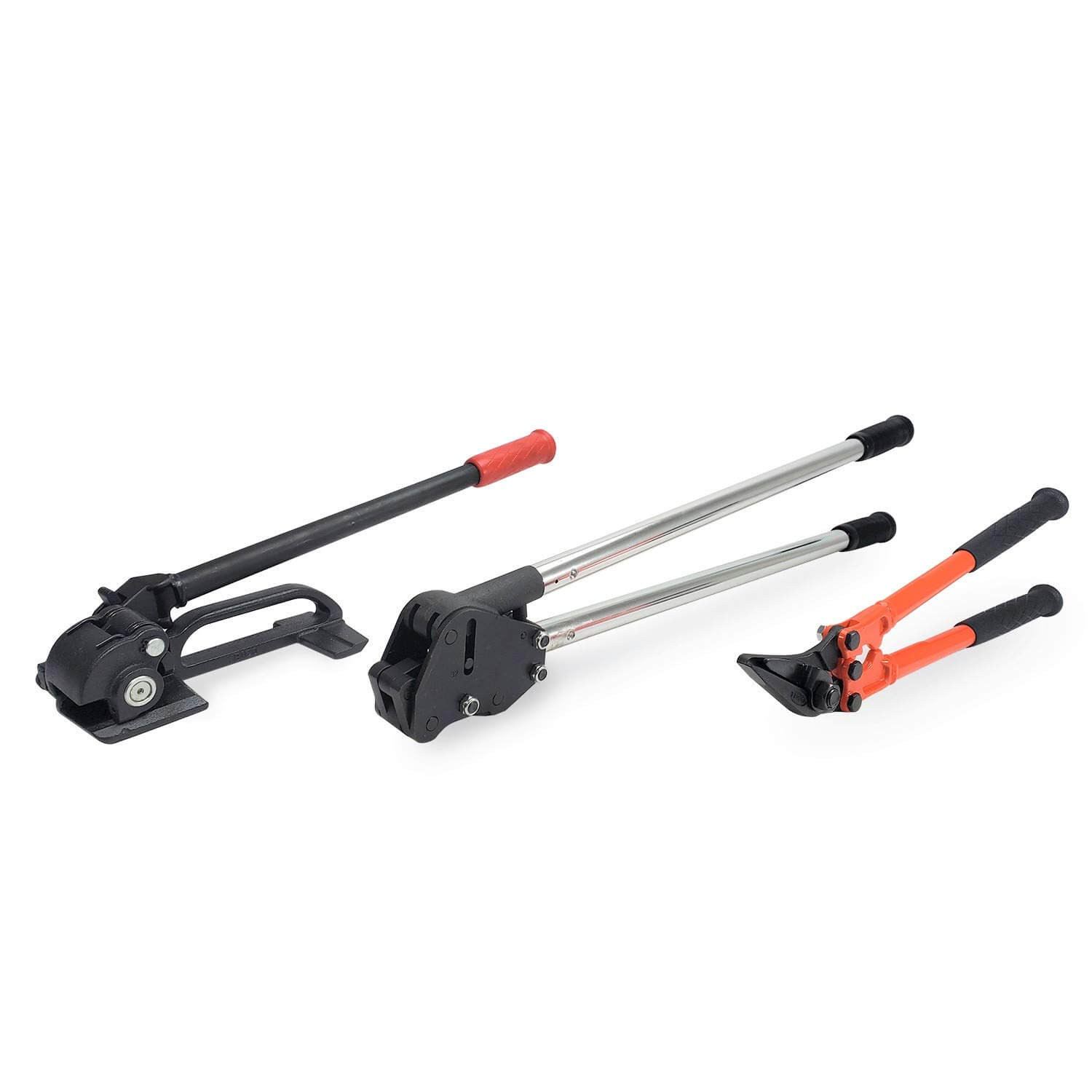 1 1/4" Steel Strapping Tool Set - Tensioner, Sealer, Cutter for Steel/Metal Banding 1 1/4" Steel Strapping Tool Set - Tensioner, Sealer, Cutter for Steel/Metal Banding 1