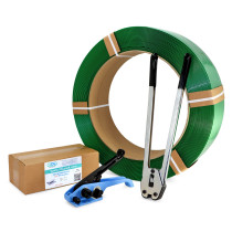 Standard 1/2" Polyester (PET) Strapping Kit, 780 lbs. Break Strength
