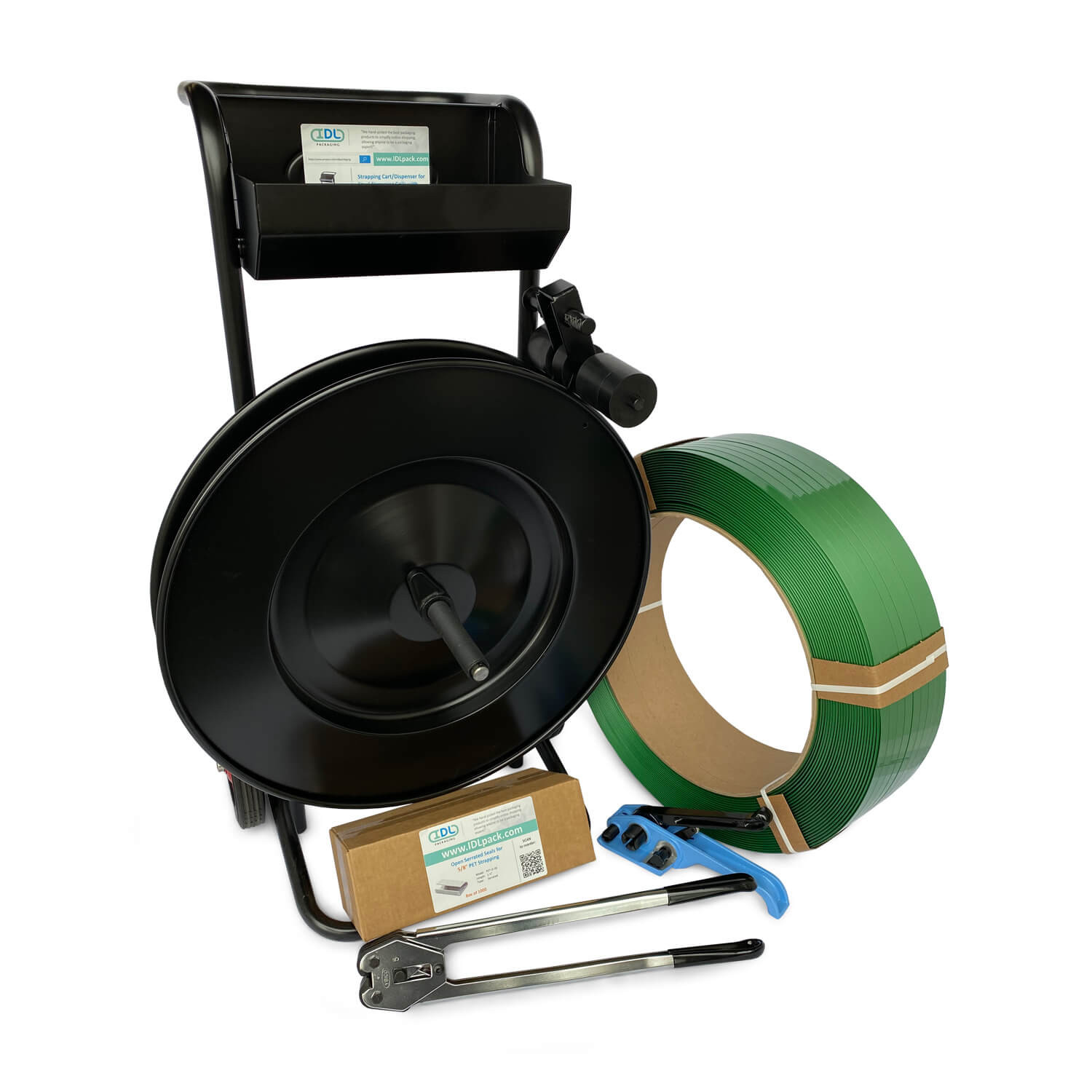 Standard 5/8" Polyester (PET) Strapping Kit, 1400 lbs. Break Strength 2