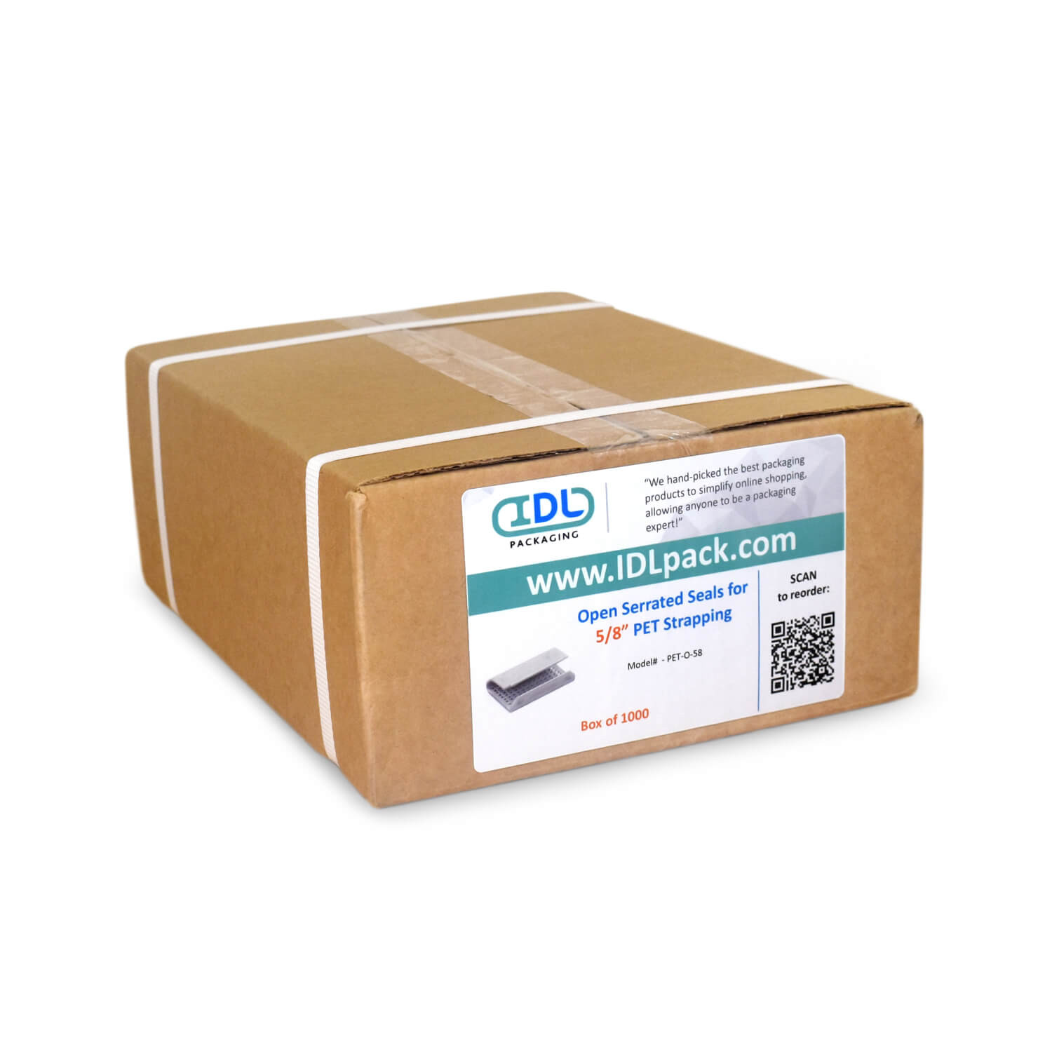 Standard 5/8" Polyester (PET) Strapping Kit, 1400 lbs. Break Strength 4