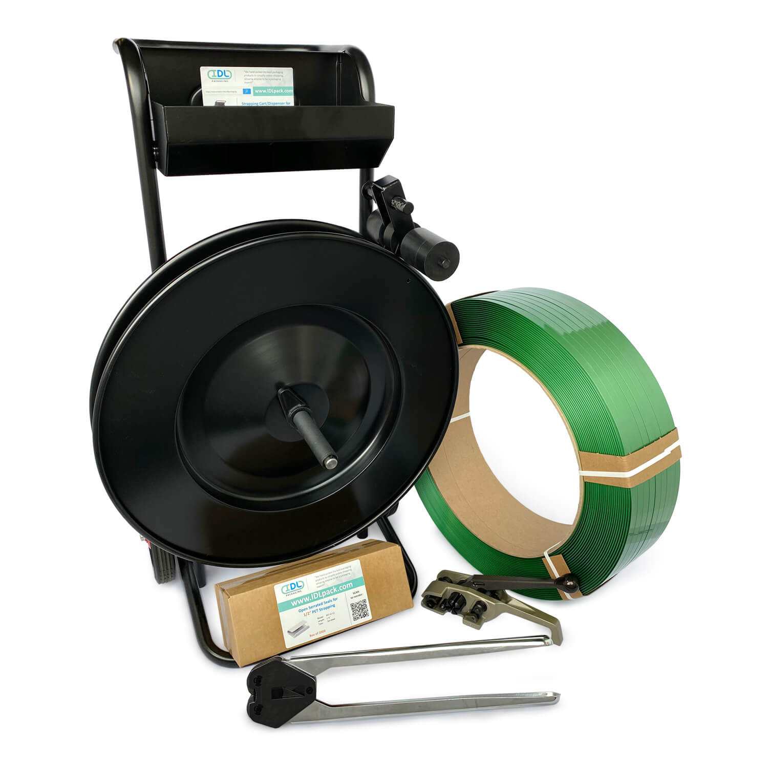 PRO 1/2" Polyester (PET) Strapping Kit, 780 lbs. Break Strength 2
