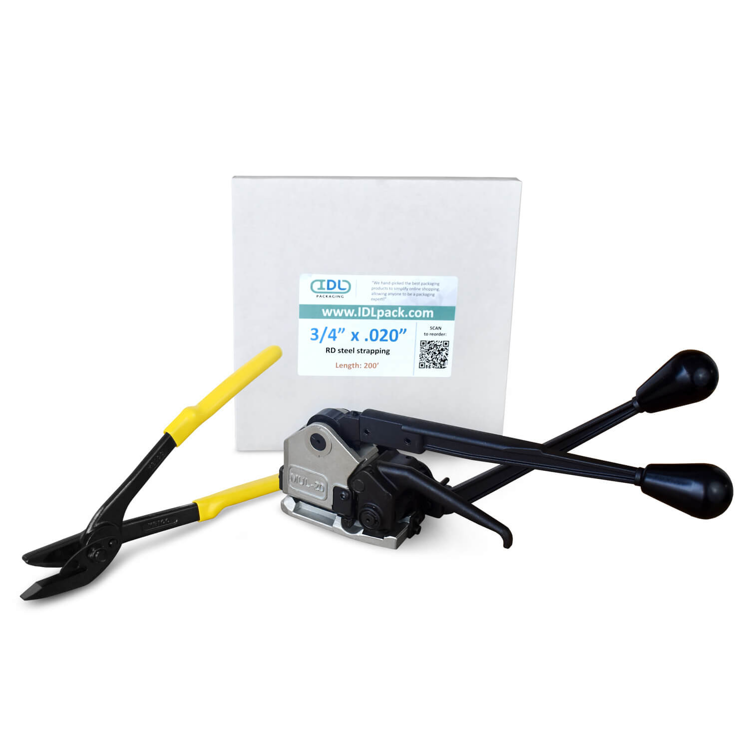 Ultimate 3/4" Steel Strapping Kit, 1700 lbs. Break Strength