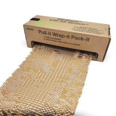 HexcelWrap Cushioning Kraft Paper in Self-dispensed Box