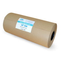18" x 1200' Jumbo Kraft Paper Roll, 30 lbs