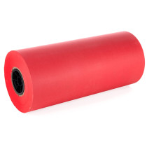 18" x 1800' SatinPack™ Tissue Paper Roll, 20 lbs., Scarlet