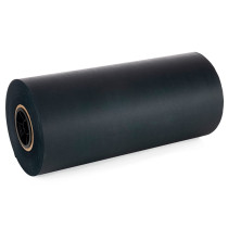 18" x 1800' SatinPack™ Tissue Paper Roll, 20 lbs, Black