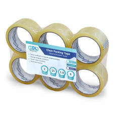 Concord Packing Tape 2" x 55 Yards, Clear (Pack of 36)