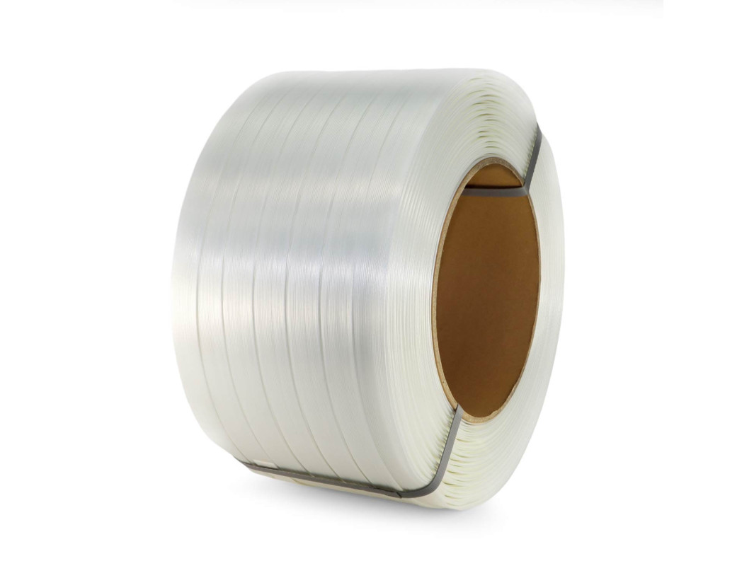 1" x 1312' Heavy Duty Composite Cord Strapping Roll, 1730 lbs. Break Strength, 8" x 8" Core