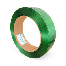 5/8" x 0.035" x 4000' Polyester (PET) Strapping, 1400 lbs. Break Strength, Green