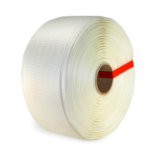3/4" x 1640' Super Heavy Duty Woven Cord Strapping Roll, 2425 lbs. Break Strength, 6" x 3" Core