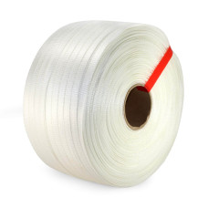 3/4" x 1640' Heavy Duty Woven Cord Strapping Roll, 1830 lbs. Break Strength, 6" x 3" Core