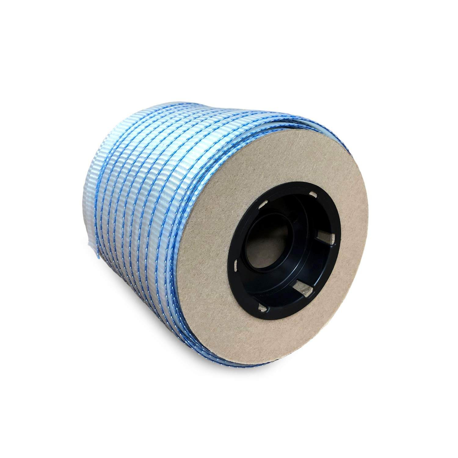 3/4" x 250' Woven Cord Strapping Mini Roll, 2400 lbs. Break Strength, 6 x 3 Core 2