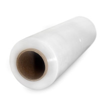 18" x 1000' 115 Gauge Hand Stretch/Shrink Film Roll, Clear