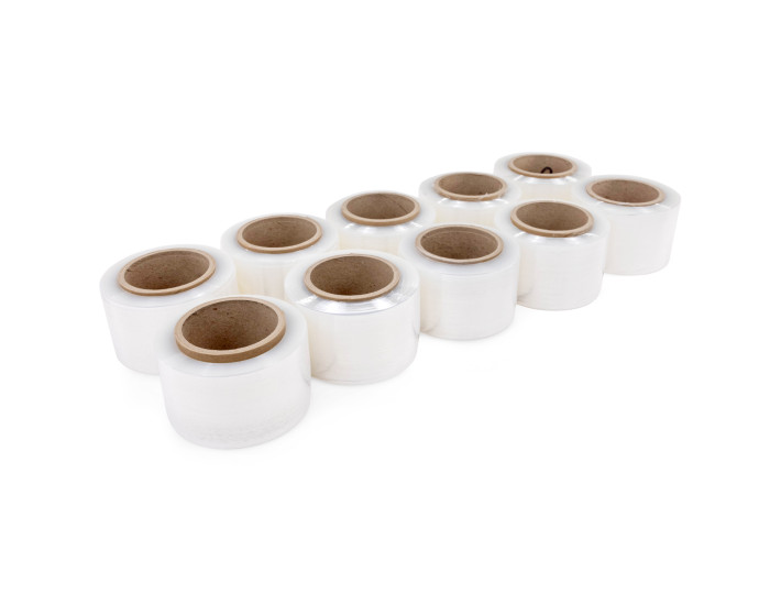 Pack of 10 Replenishment Mini Rolls of 80 Gauge (3" and 5" x 1000')