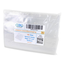 11" x 16" Gallon Clear Heavy Duty Vacuum Sealer Bags