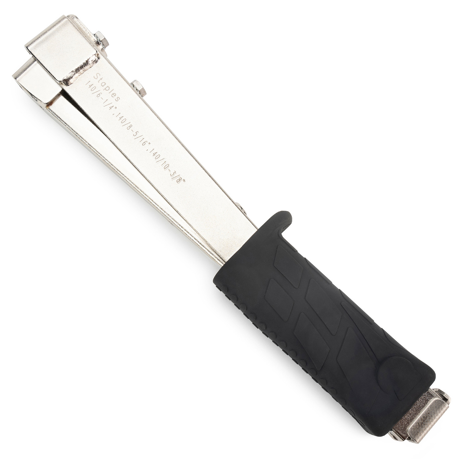 Idl Packaging HT-9-11 Heavy-Duty Hammer Tacker Stapler for 3/8 (10 mm) Crown Staples - Extra-Efficient Manual Hammer Stapler for Roofing